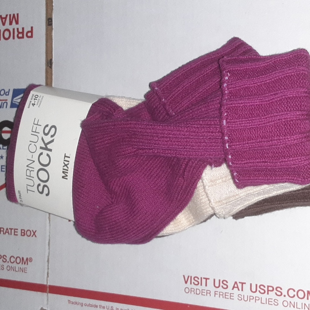 Three Pack Socks